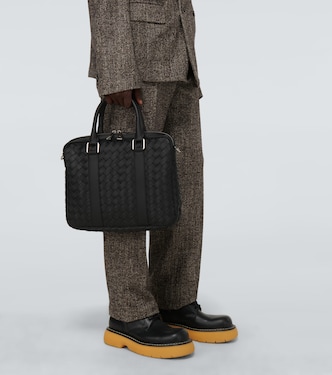 Intrecciato leather briefcase | Bottega Veneta