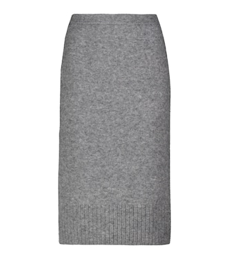 Falda midi Soft Flash en mezcla de alpaca | Dorothee Schumacher