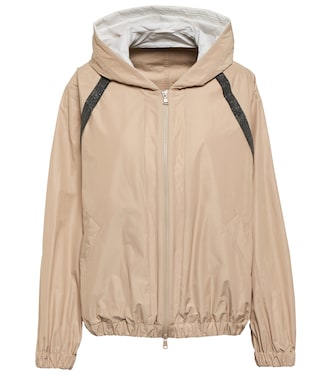 Verzierte Regenjacke | Brunello Cucinelli