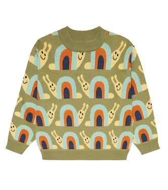 Pull en jacquard de coton | Stella McCartney Kids