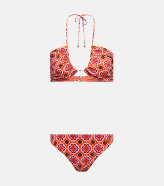 Bikini con cuello halter estampado | Etro