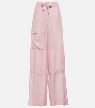 Pantalon ample en soie | Dries Van Noten