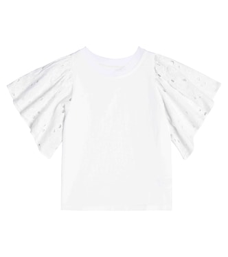 T-shirt Ritza in cotone con ricamo | Molo