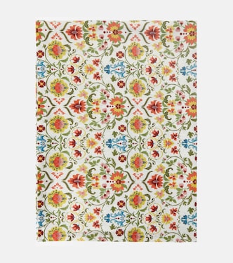 Rinascimento floral linen tablecloth | Cabana