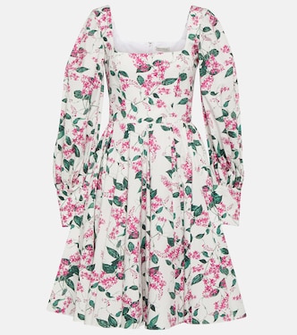 Yasmina floral cotton minidress | Emilia Wickstead