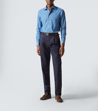 Chemise Oxford en coton | Kiton