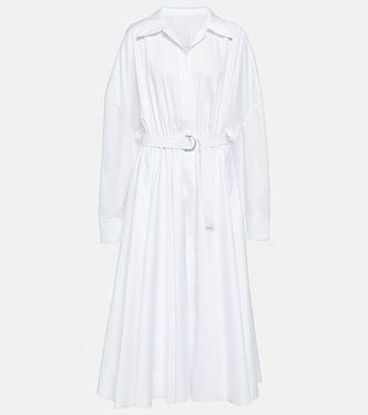 Robe chemise en coton | Norma Kamali