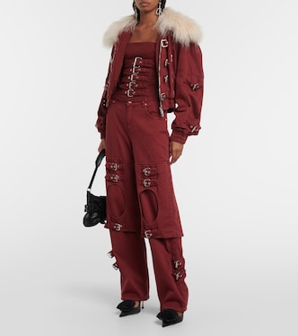 Jeans boyfriend a vita media | Blumarine