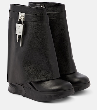 Stiefel Shark Lock Biker 85 aus Leder | Givenchy
