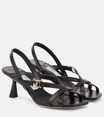 Jess 65 leather sandals | Jimmy Choo
