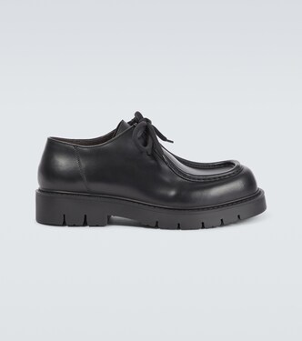 Stringate Derby Haddock in pelle | Bottega Veneta