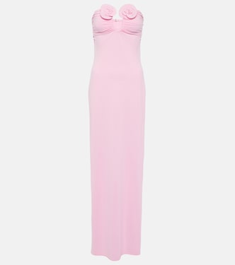 Robe longue bustier à fleurs | Magda Butrym