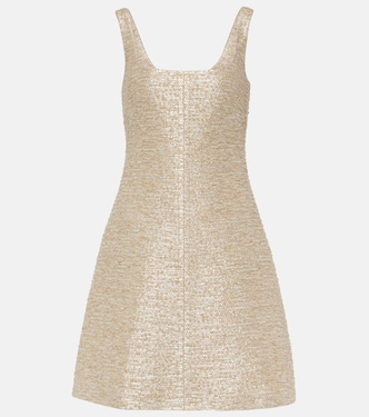 Tibby jacquard tweed minidress | Emilia Wickstead