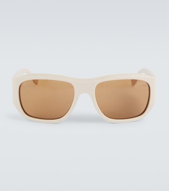 Occhiali da sole squadrati con logo | Fendi