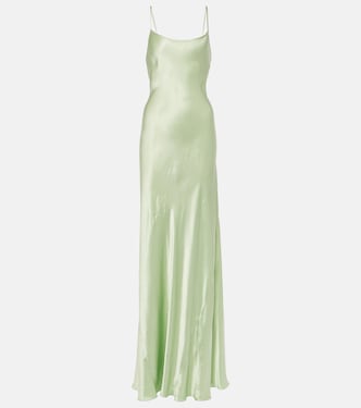 Abito sottoveste in raso | Victoria Beckham