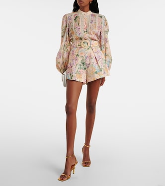 Bedruckte Bluse Halliday aus Baumwolle | Zimmermann