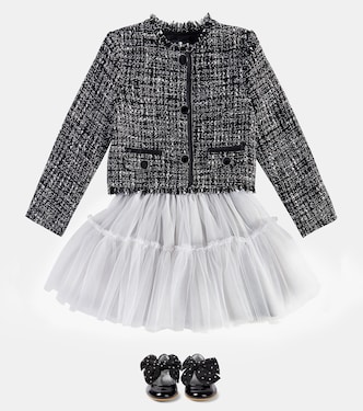 Bouclé jacket | Monnalisa