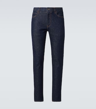 Quarona mid-rise slim jeans | Loro Piana