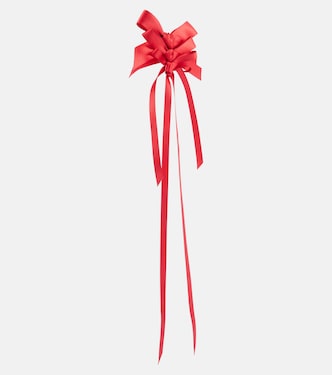 Rosette Bow satin earrings | Simone Rocha