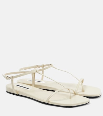 Sandali infradito in pelle | Jil Sander