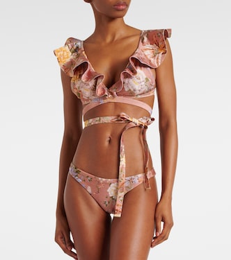 Bikini Tallow Waterfall con volantes | Zimmermann