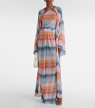 Pantaloni a gamba larga a zig-zag | Missoni