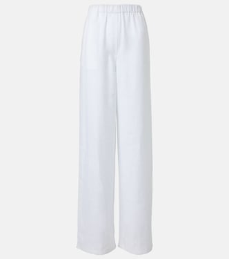 Valerio high-rise linen wide-leg pants | Loro Piana
