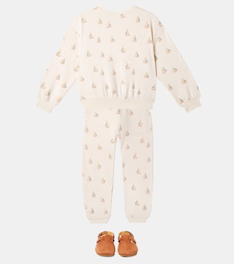 Sweat-shirt imprimé en coton mélangé | Rylee + Cru
