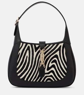 Jackie 1961 Small zebra-print shoulder bag | Gucci
