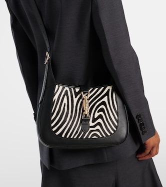 Jackie 1961 Small zebra-print shoulder bag | Gucci