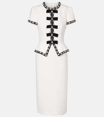 Bisou crystal-embellished midi dress | Jenny Packham