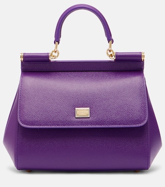 Sicily Small leather tote bag | Dolce&Gabbana