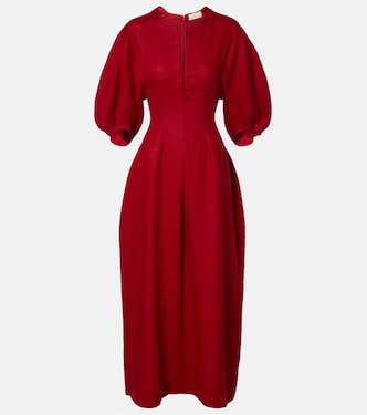 Soleil linen maxi dress  | Faithfull