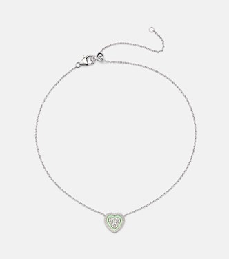 Collar de oro blanco de 18 ct con diamantes | Kamyen