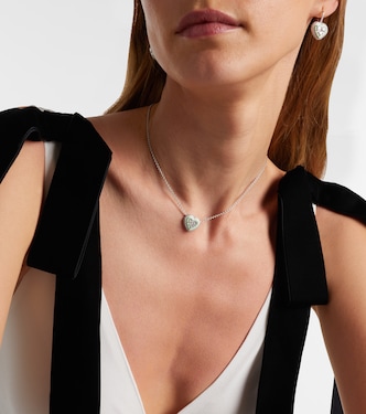18kt white gold necklace with diamonds | Kamyen
