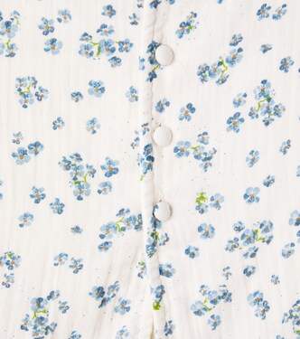 Mioblu floral cotton top | Konges Sløjd