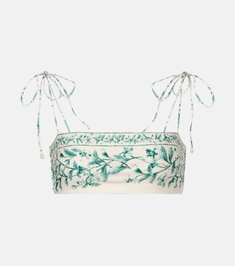 Primavera floral bikini top | Agua by Agua Bendita