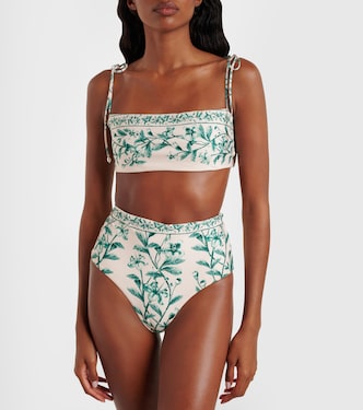 Primavera floral bikini top | Agua by Agua Bendita