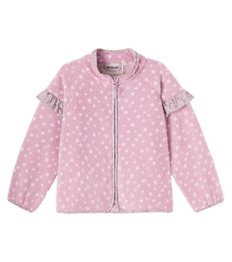 Jacke aus Teddyfleece | Wheat