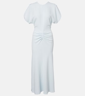 Gathered midi dress | Victoria Beckham