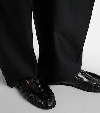 Leather ballet flats | Saint Laurent