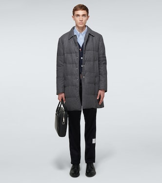 Cardigan 4-bar en laine | Thom Browne
