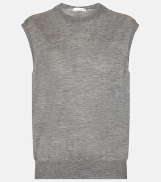 Pull sans manches Balham en cachemire | The Row