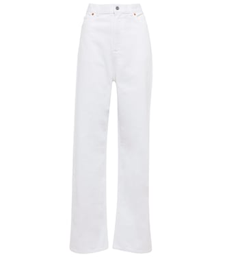 High-rise wide-leg jeans | Valentino