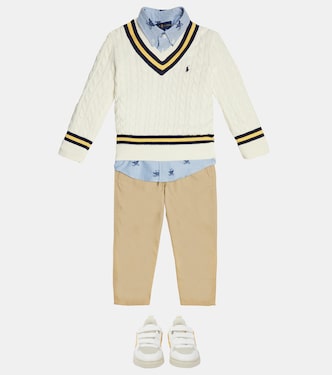 Bedrucktes Hemd aus Baumwolle | Polo Ralph Lauren Kids