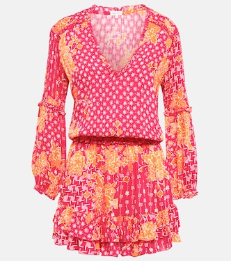 Ilona printed minidress | Poupette St Barth