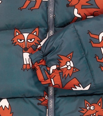 Printed puffer jacket | Stella McCartney Kids
