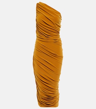 Diana one-shoulder jersey midi dress | Norma Kamali