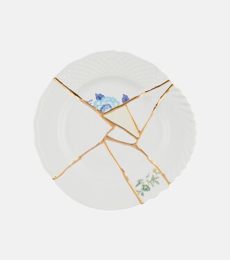 Kintsugi dinner plate by Marcantonio Raimondi Malerba | Seletti