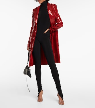 Cutout turtleneck jumpsuit | LaQuan Smith